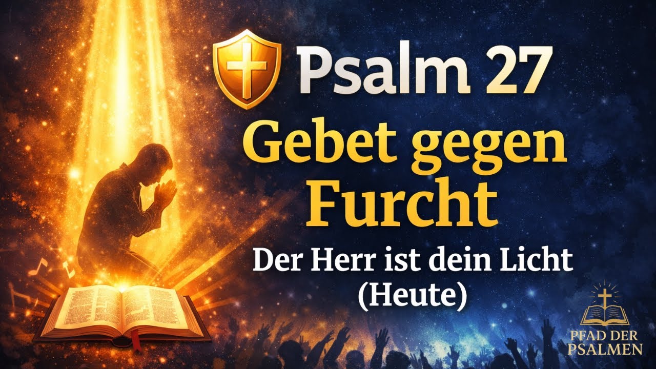 ✨ Psalm 27 — Gebet gegen Angst & Nachtpaniken | Gott ist dein Licht (Heute Abend)