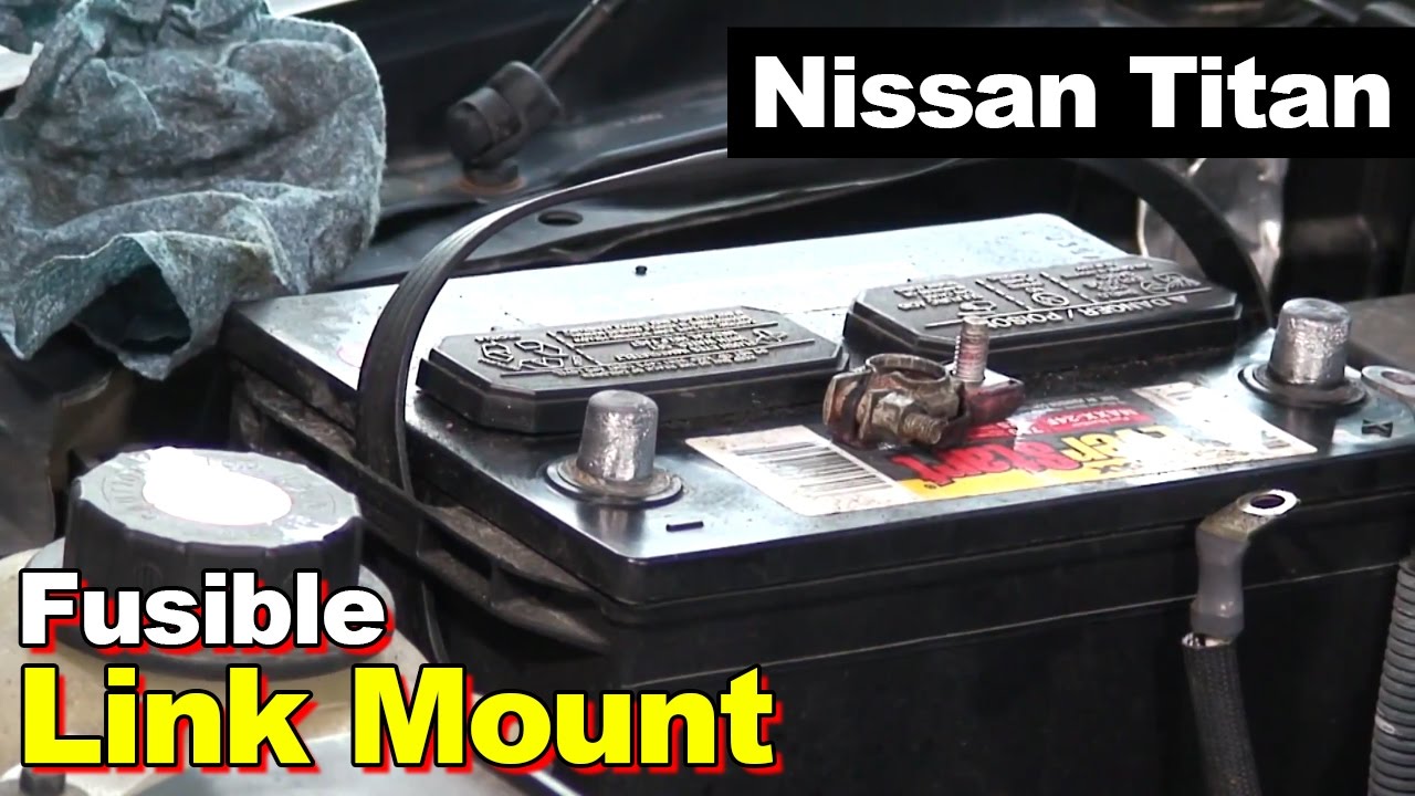 2004 Nissan Titan Battery Fusible Link