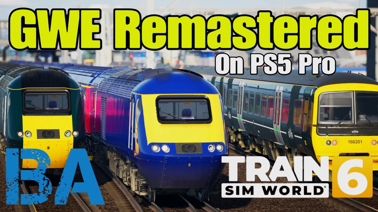 GREAT WESTERN EXPRESS REMASTERED! - On The PS5 Pro - NO Blurry Textures - Train Sim World 6