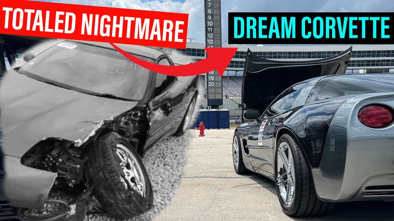 SKETCHY TOTALED Corvette Becomes a WIDE BODY Dream Car