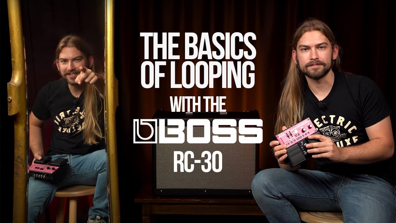 Основы создания гитарных лупов с помощью Boss RC-30