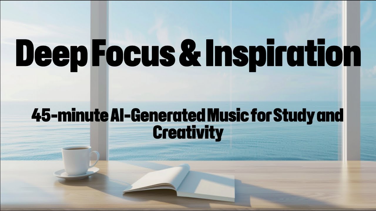 🎧 Deep Focus & Inspiration | 45min AI Music for Study & Work | TKverse