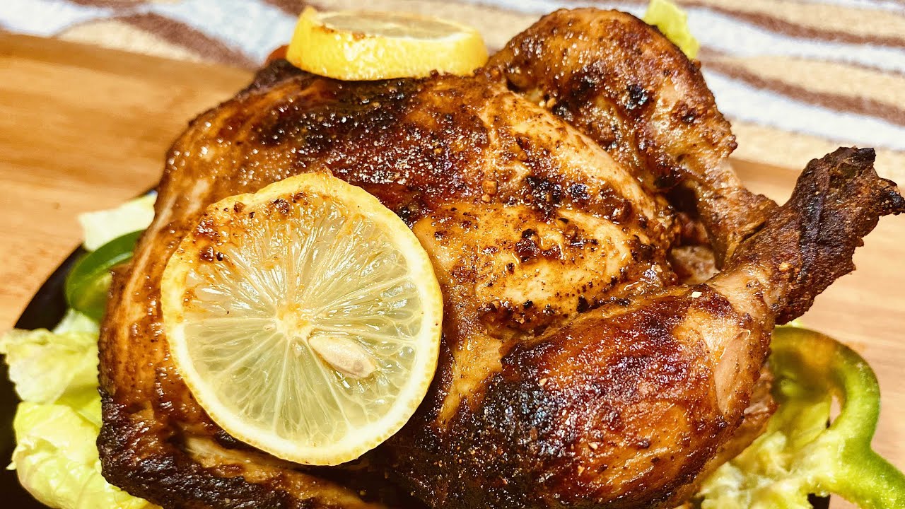 Shawaya chicken recipe [ Rotisserie ] Arabic Grilled chicken with or without oven|176th short video