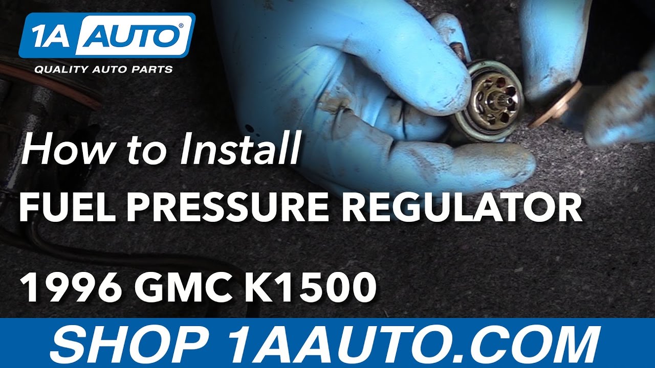 Как заменить регулятор давления топлива 88-98 GMC K1500