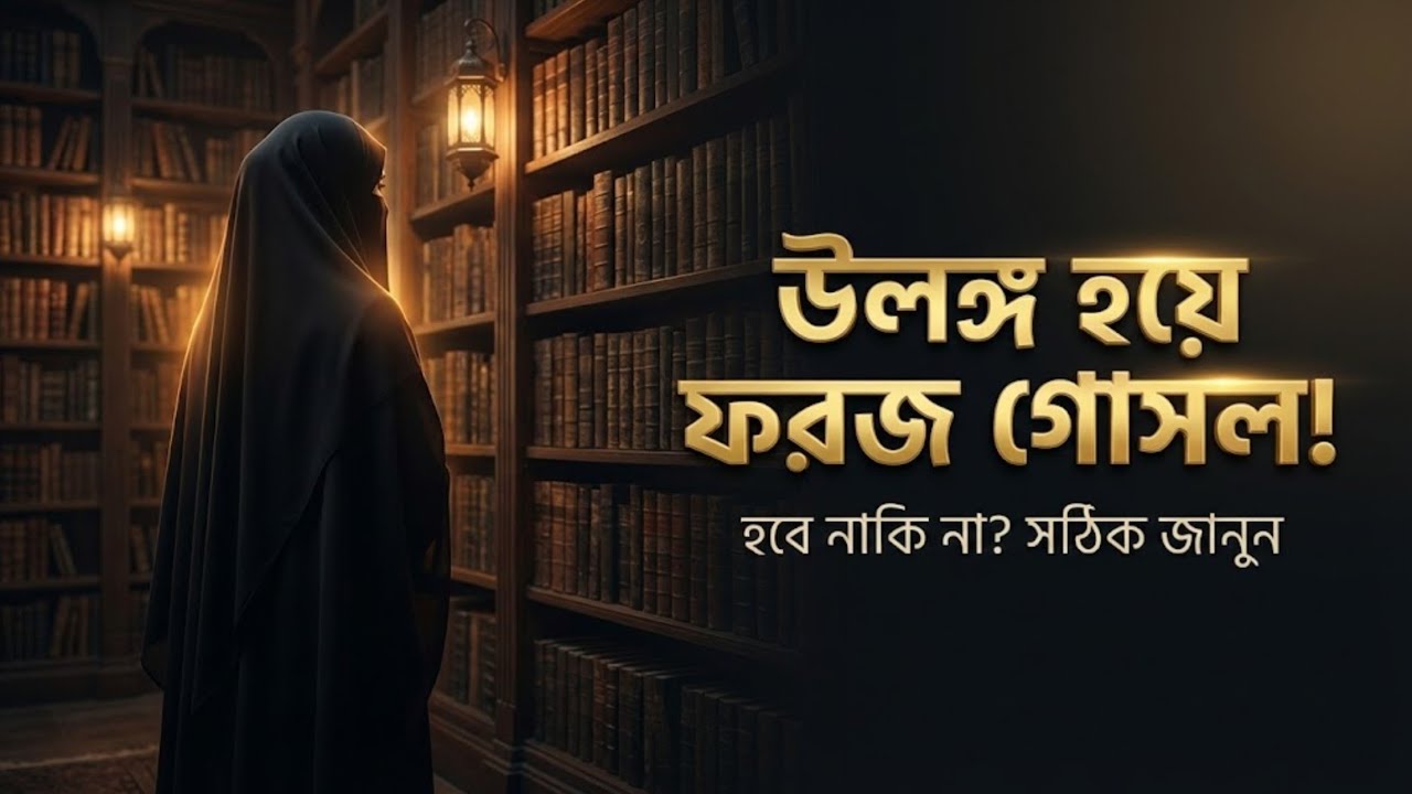 ফরজ গোসলে উলঙ্গ হওয়া কি জায়েজ? হানাফী মাযহাবের মাসআলা ও ভুল ধারণা | মুসলিম নারীর পবিত্রতা