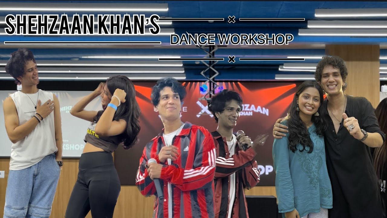 Attended Shehzaan Khan’s Workshop|National Blush boy 
