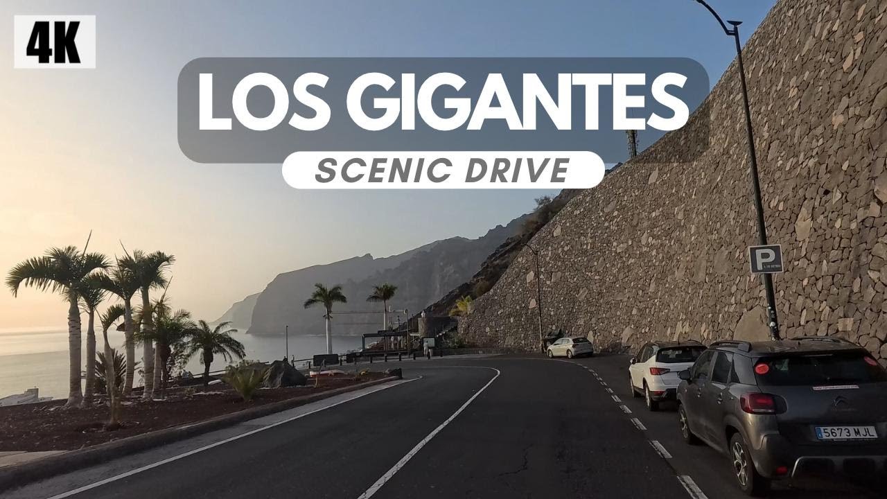 TF-47: The Road to the Edge of the Atlantic (Real-Time Drive, Tenerife Sunset) | 4K | Sceneic Drive