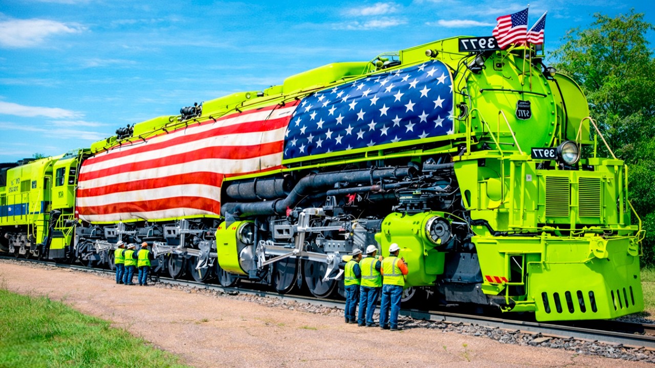 Le più GRANDI LOCOMOTIVE AMERICANE mai costruite: non sapevi nemmeno che esistessero