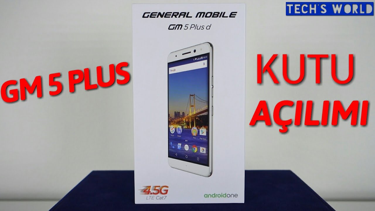 General Mobile GM 5 Plus Kutu A&ccedil;ılımı