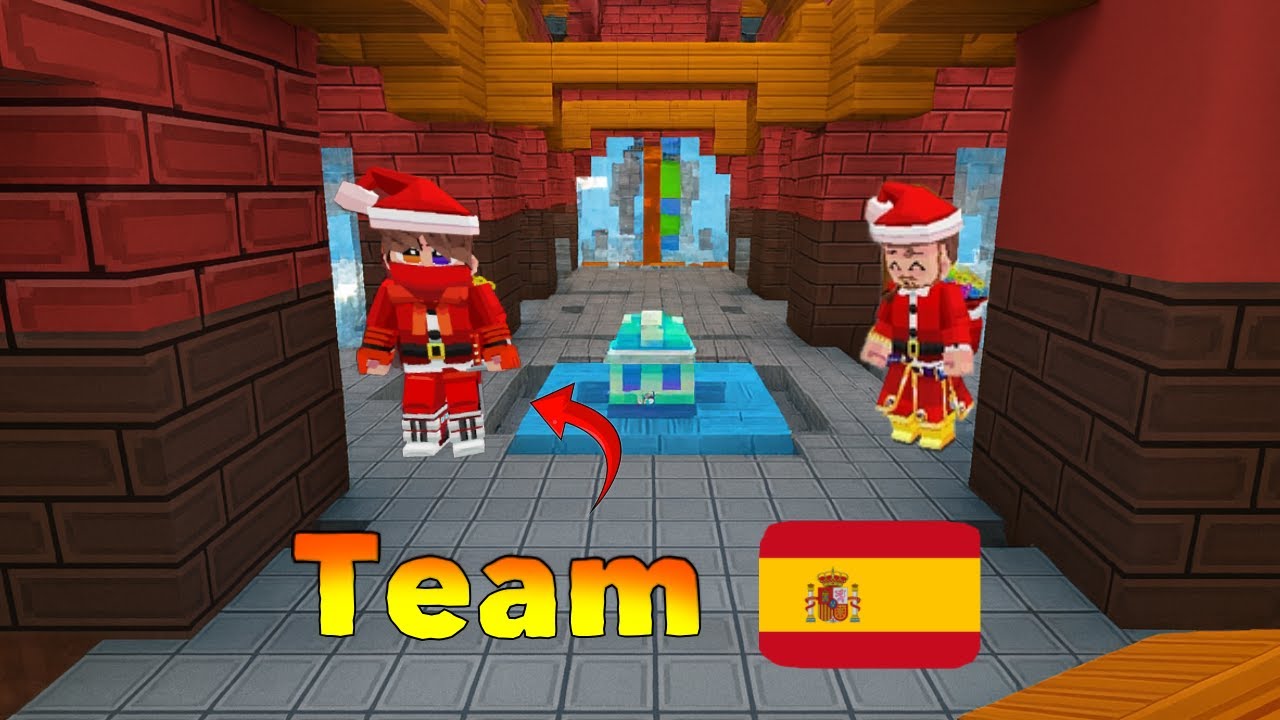 Spanish players against me 🇪🇸 😱in MineFun io Sky Wars 🔥66