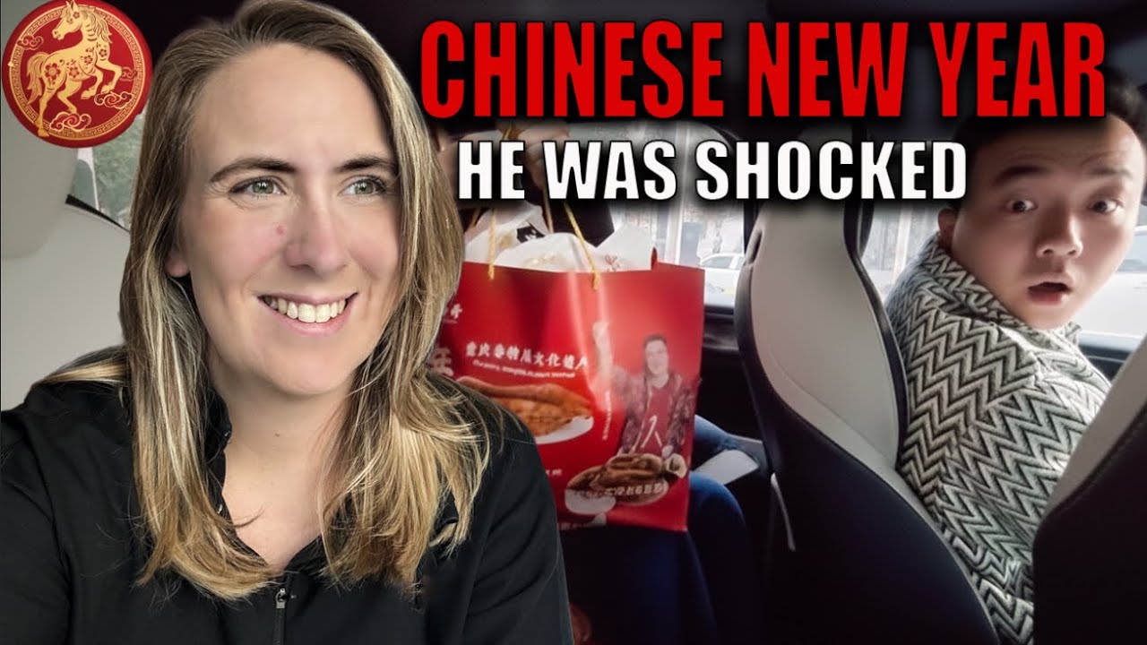 I Gave My Chongqing Taxi Driver a Chinese New Year Gift… His Reaction! 🇨🇳