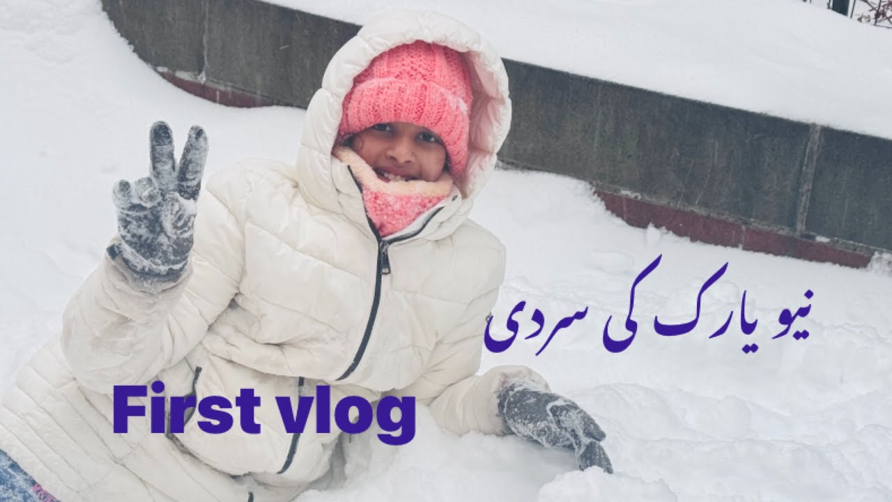 First vlog | Family vlog | New York life | Thunderstorm vlogUSA family vlog