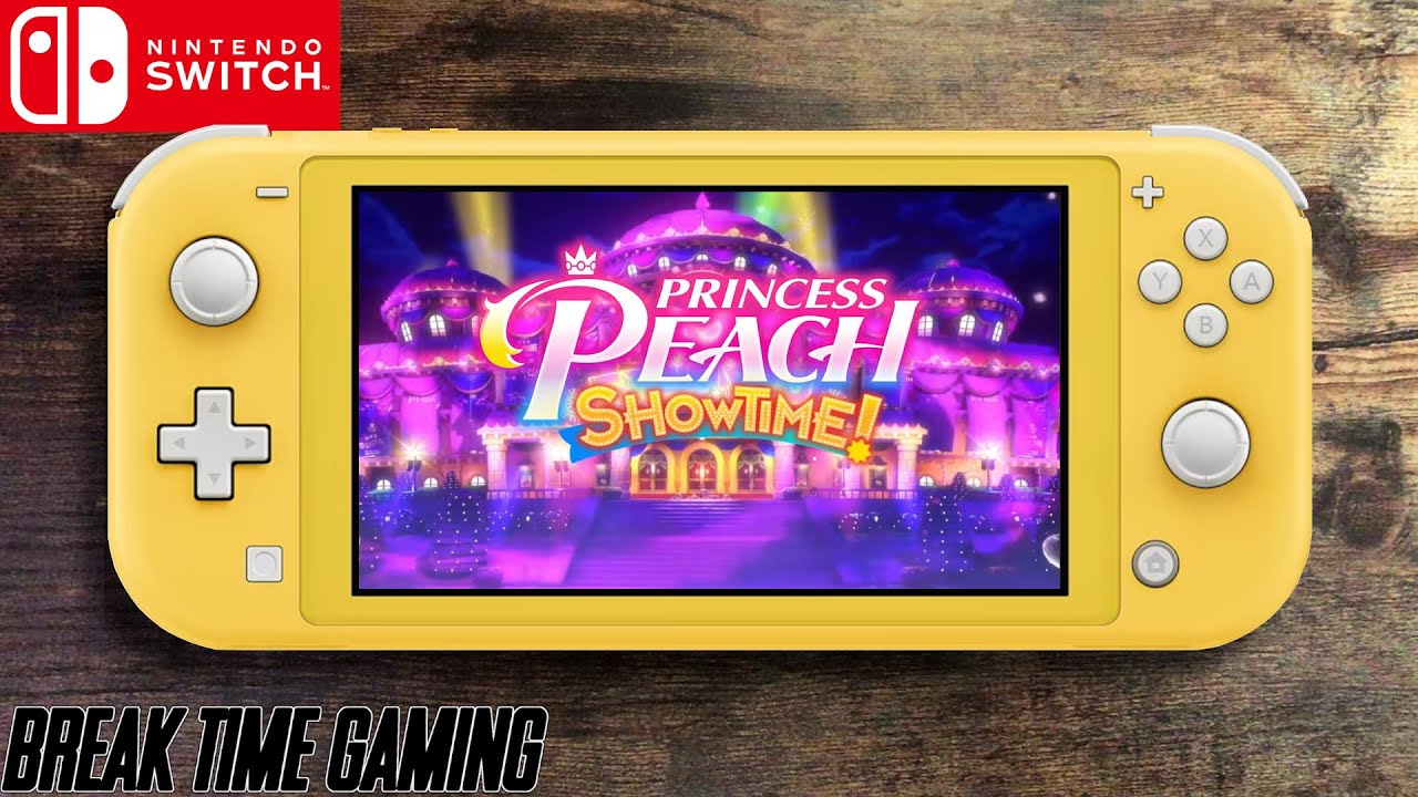 Princess Peach Showtime - Nintendo Switch Lite Gameplay