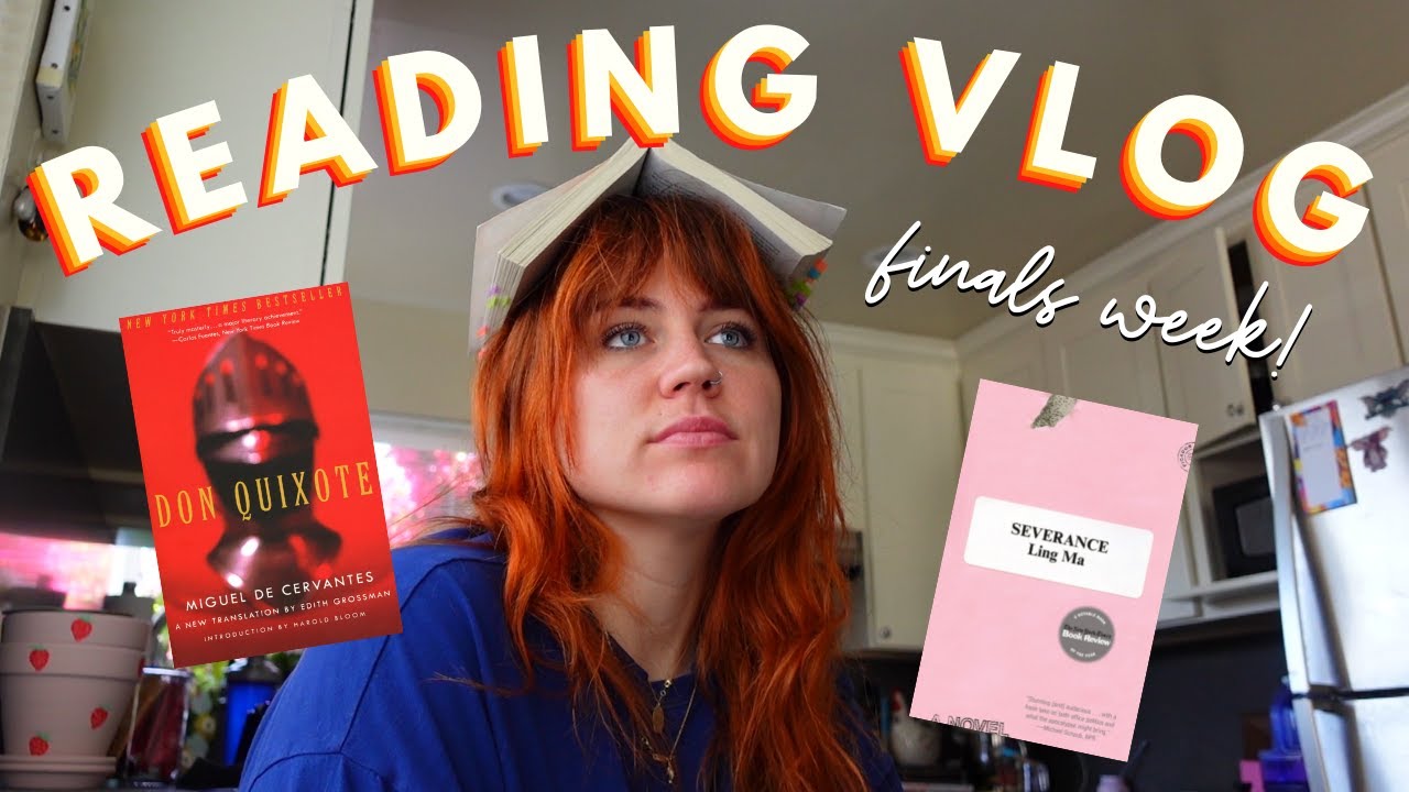 reading vlog 📚 finals week & big sur [cc]