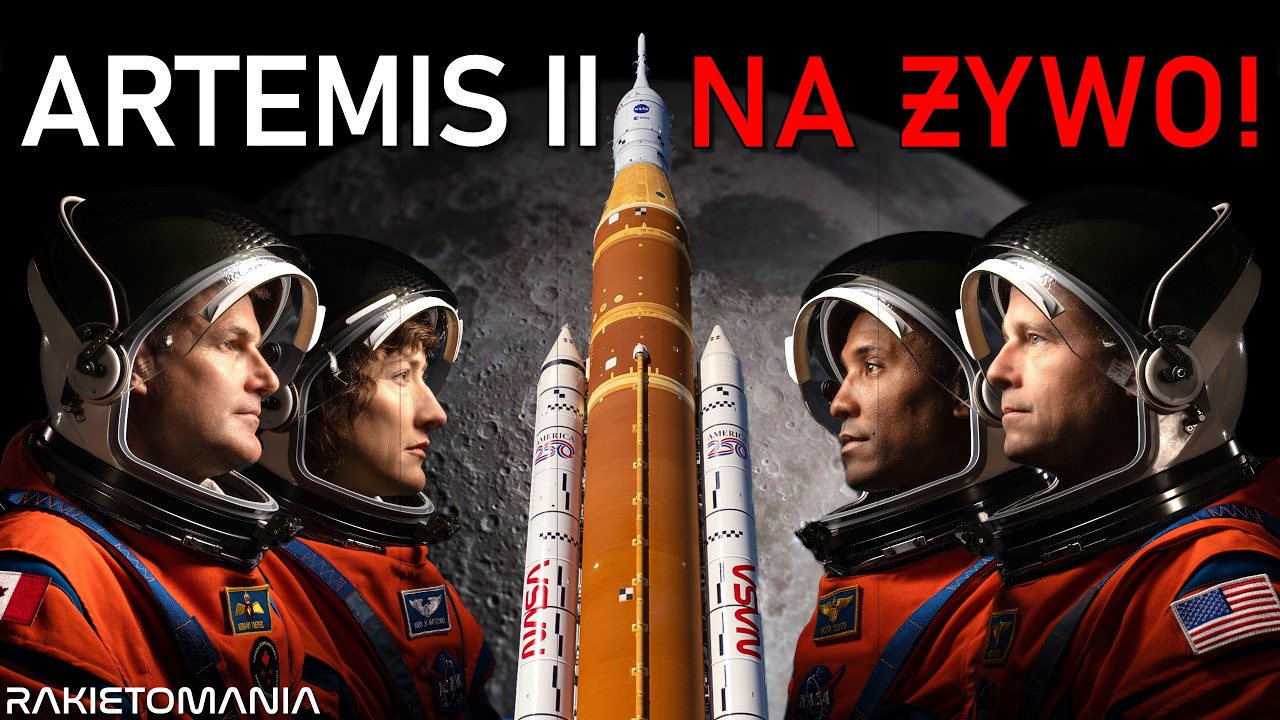 ZAŁOGOWY PRZELOT NAD KSIĘŻYCEM! (Misja Artemis II)