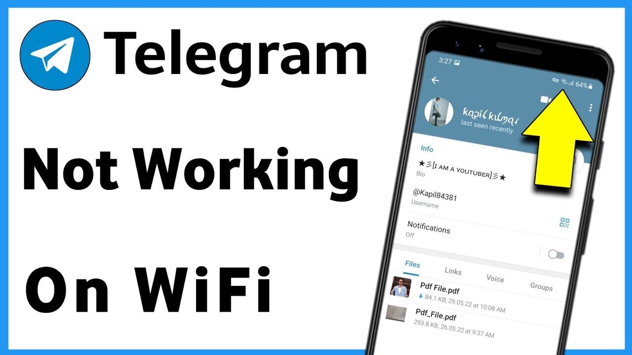 Telegram Not Working On Wifi But Working On Mobile Data