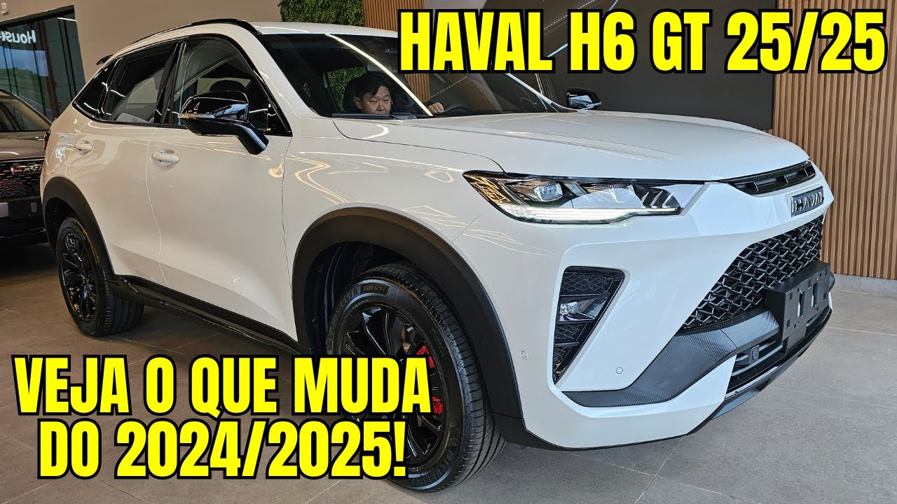 Novo Haval H6 GT 25/25 Vale a Pena? Veja o Que Realmente Mudou! (Haval H6 GT da GWM)