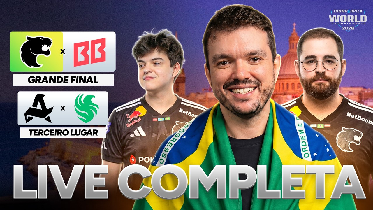 FURIA x BETBOOM | GRANDE FINAL THUNDERPICK WORLD CHAMPIONSHIP 2026 - !socio - Siga @Gaules!
