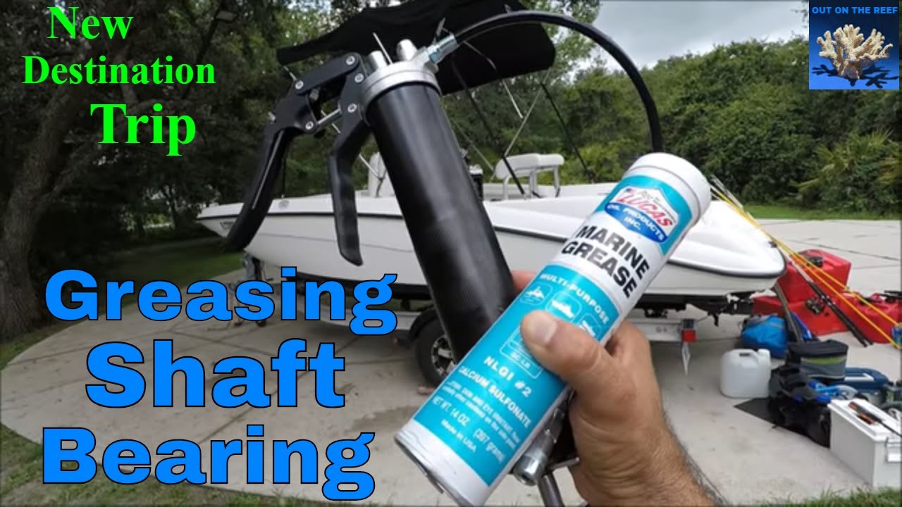 Greasing Jetboat Shaft Bearing DIY on Yamaha 190 fsh Yamaha 210 fsh Scarab 195 open Scarab 255 open