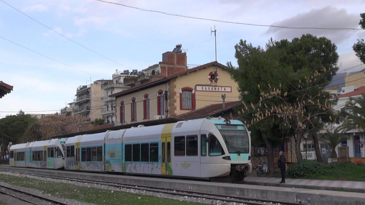 Stadler RailBus at Southwestern Peloponnese.