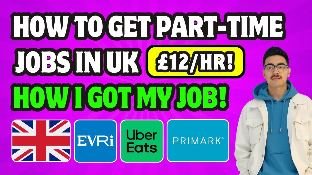 Part-Time Jobs for International Students UK: 4 Easy Jobs to Get Hired Fast | 12 Pounds per hour 🇬🇧