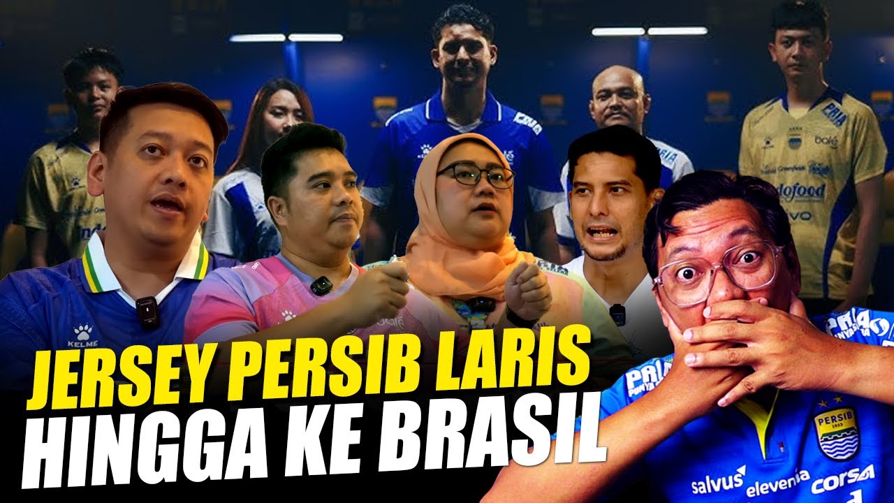 JERSEY PERSIB LARIS MANIS!! HINGGA KE BRASIL?