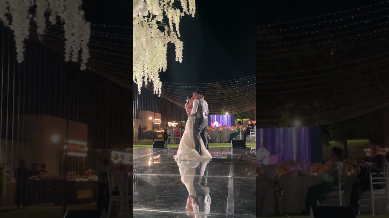 POV you ditch the big wedding party for an intimate dinner in Bali, Indonesia #shorts