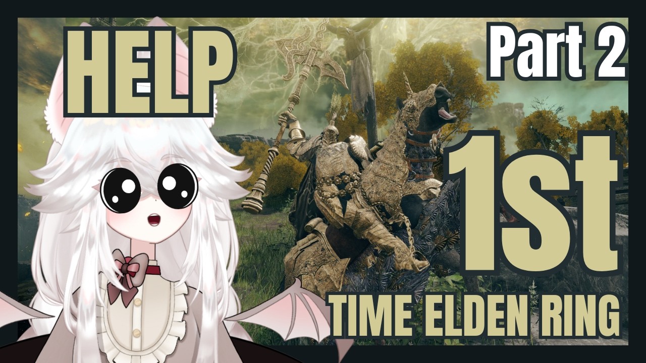 🦇🌸Elden Ring Part 2 || I FINALLY KILLED THE TREE SENTINEL🌸🦇