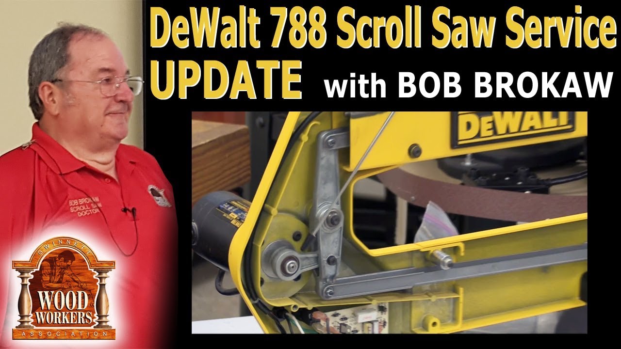 ОБНОВЛЕНИЕ по обслуживанию лобзикового станка DeWalt 788!