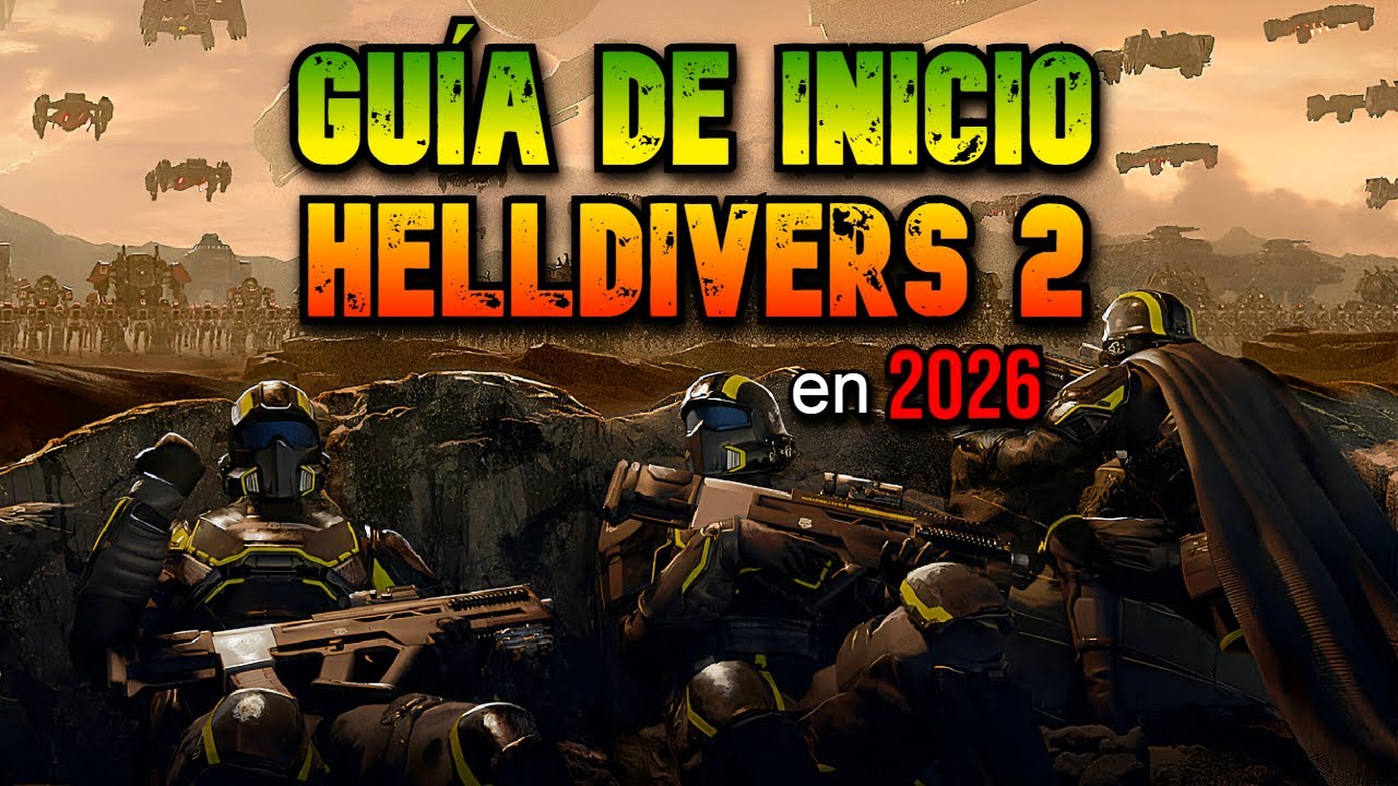 GUÍA DE INICIO para HELLDIVERS 2 ¿Cómo empezar DE CERO en 2026? | Guía en Español