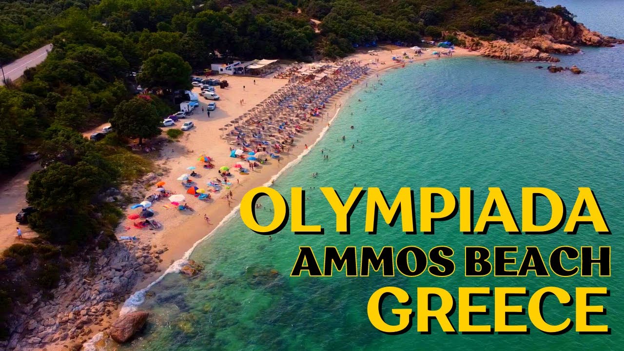 Ammos Beach 🏖 Stavros Greece Olympiada 🇬🇷 #greece #traveller