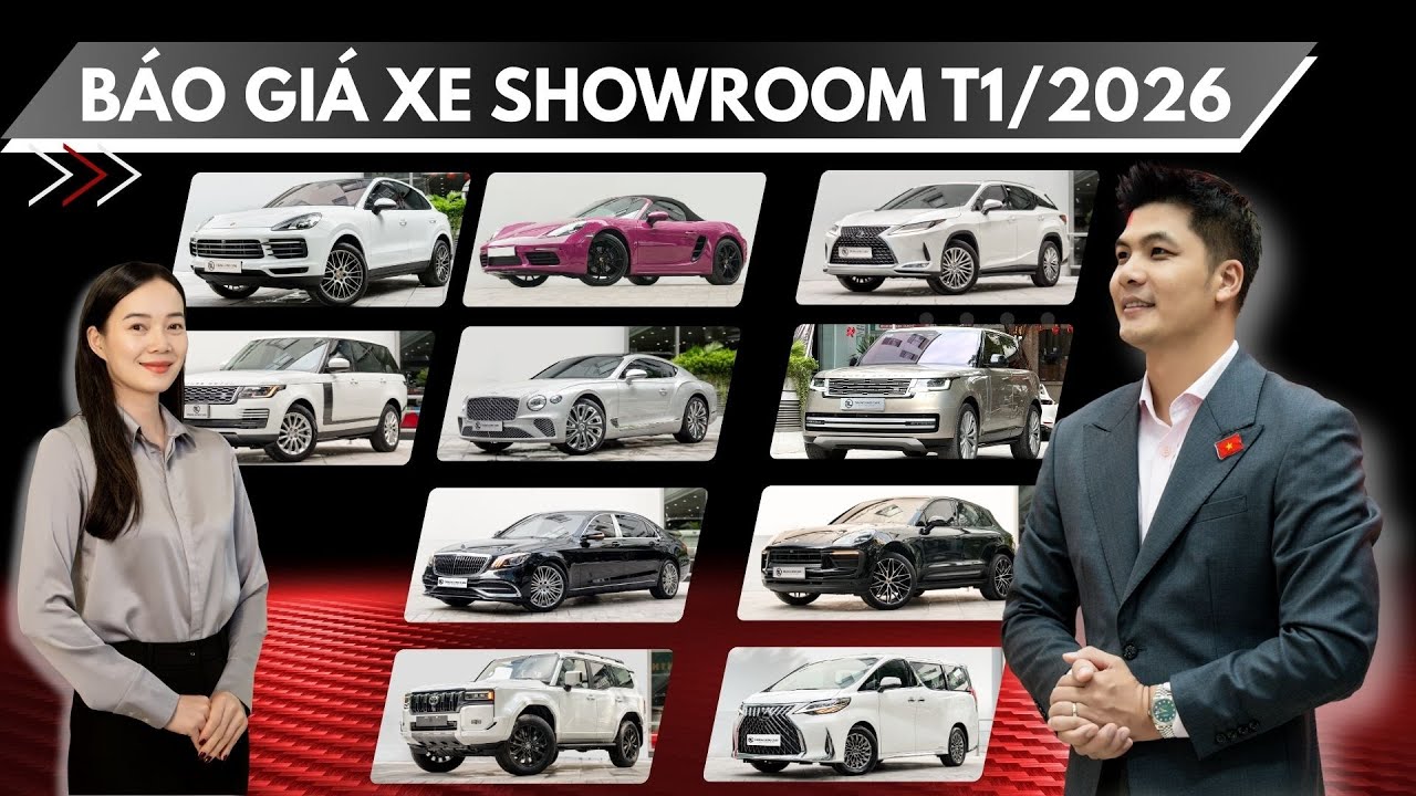 BÁO GIÁ SHOWROOM THÁNG 1/2026| Khắc Hoàn  #lexus #thanglongcars