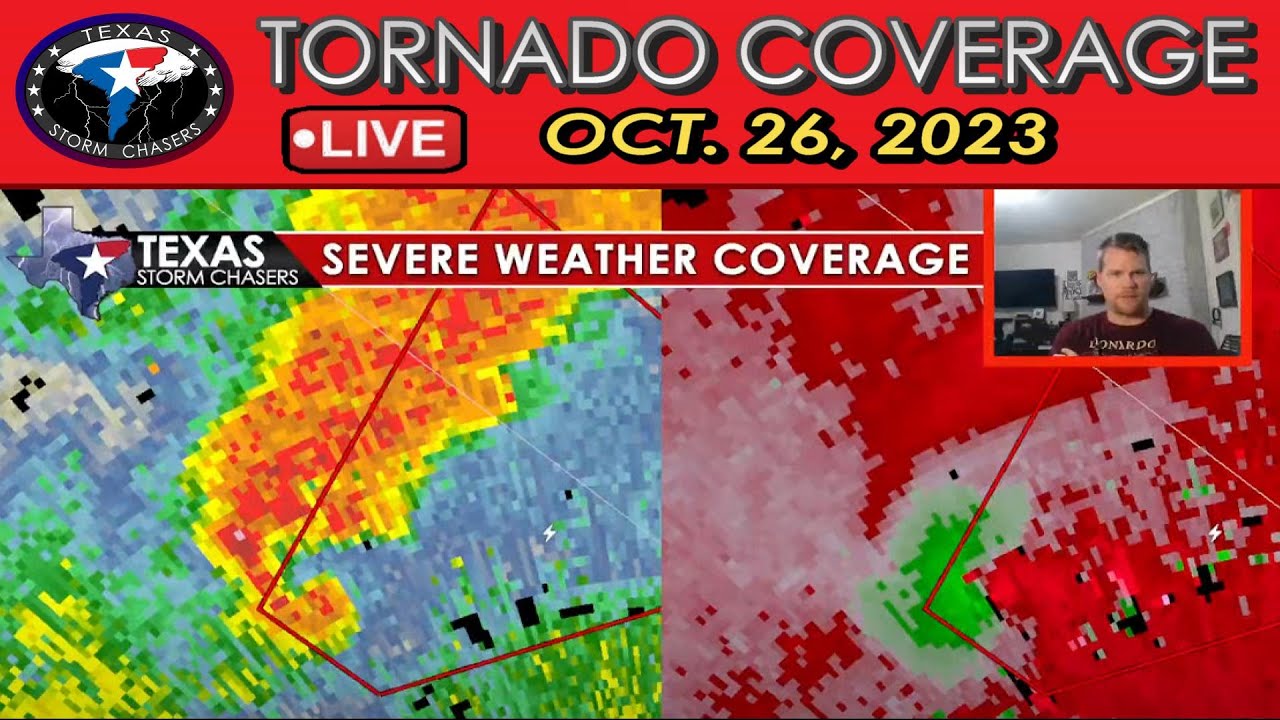 Central Texas Tornado Warning Coverage [October 26, 2023]