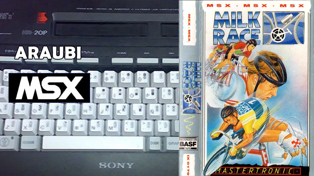 Milk Race (Mastertronic, 1987) MSX [402] Walkthrough