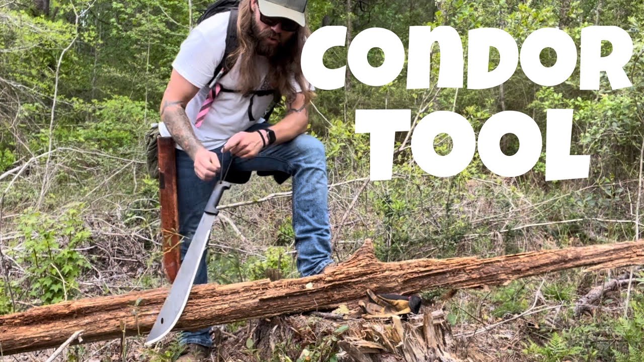 Condor Tool and Knife El Salvador, 18 inch Machete. Field tested for Machete Monday!
