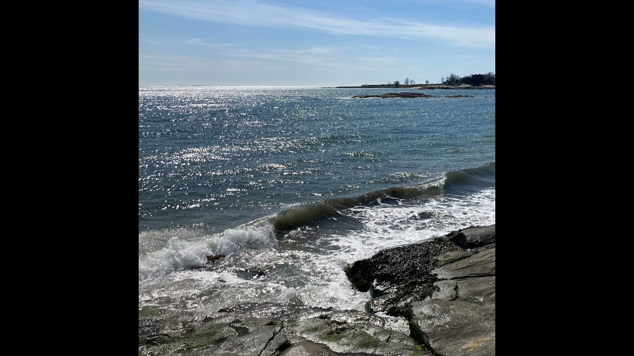 Waves Along The Connecticut Coast