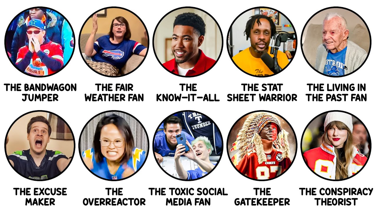 The Worst Types of NFL Fans Explained in 11 Minutes