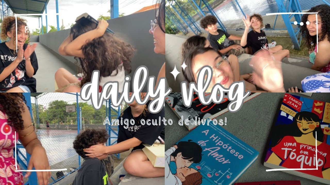 Amigo oculto de livros - Juju Muniz 