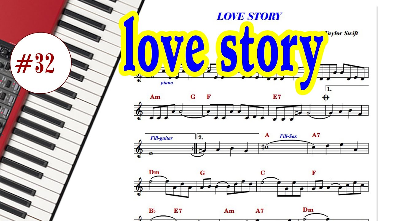 BÀI 32 #LOVE_STORY | #TỰ_HỌC_ĐÀN_ORGAN