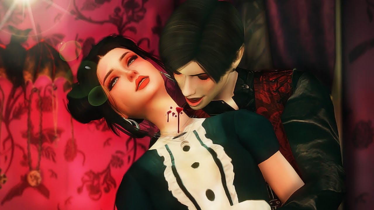 Vampire Boy & Maid's Heart - Pt.1 Vampire Love story | SIMS 4 STORY