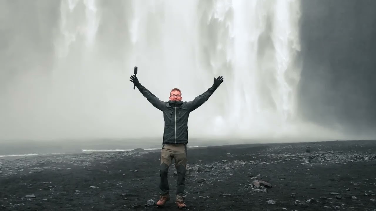 DJI AIR 3 cinematic aerial adventures: Exploring Iceland