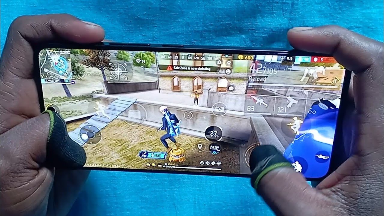 Mobile Handcam FF Gameplay/Poco F6 Handcam