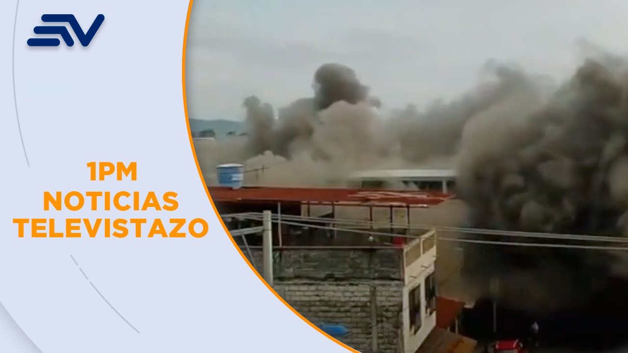 Incendio en Guayaquil se originó en una ferretería ubicada en el Suburbio | Televistazo | Ecuavisa