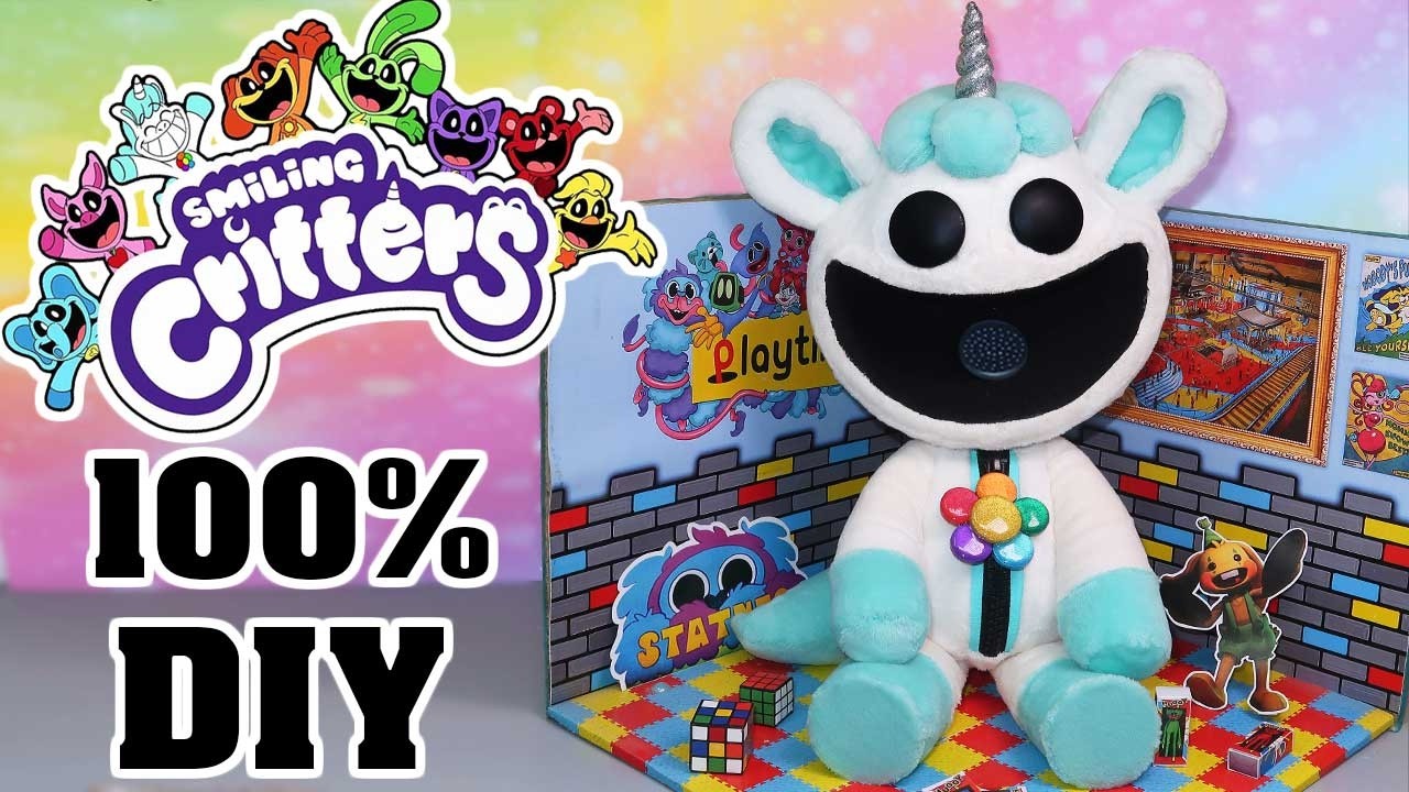 🦄 Создайте свою собственную реалистичную плюшевую игрушку CRAFTYCORN! Игра с Поппи: Глава 3: Улыб...