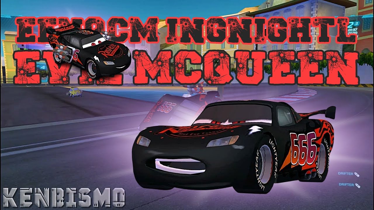 eenQcM ingnightL Evil McQueen Battle Race Harbor Sprint - Cars 2 The Video Game McQueen Variants Mod