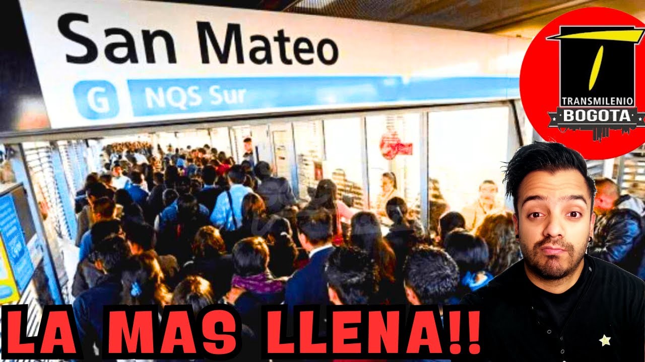 LA ESTACION MAS LLENA DE TRANSMILENIO