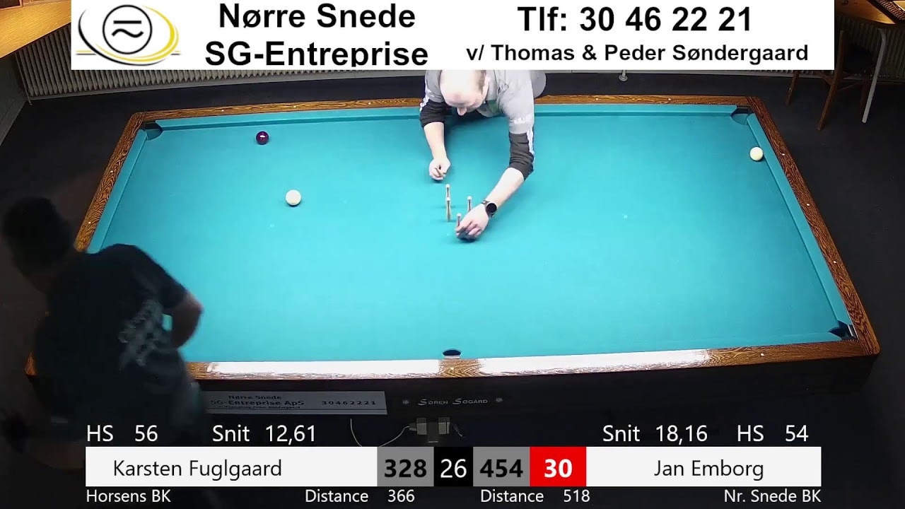 Serie 3 | Nr. Snede 1 - Horsens 1 | bord 1