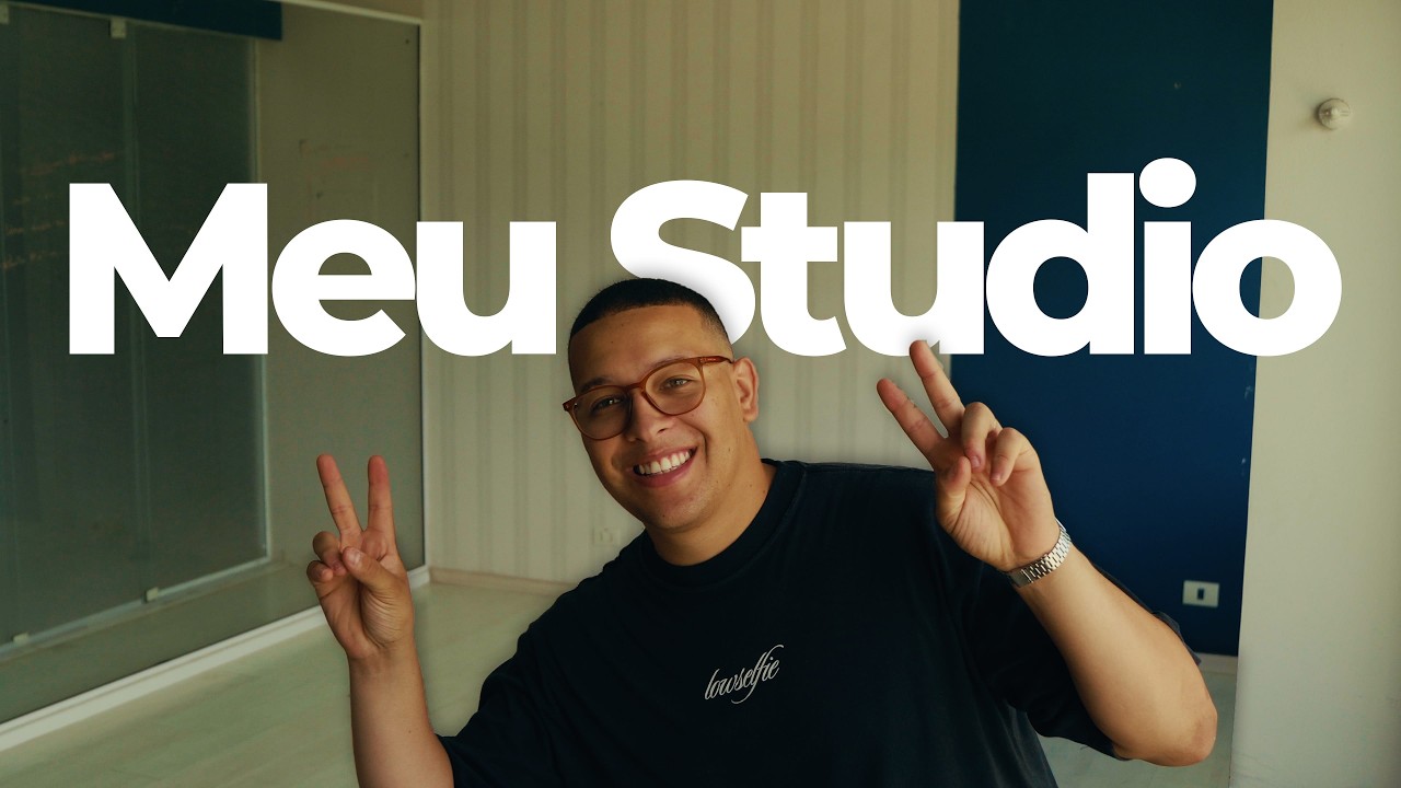 Nova FASE novo STUDIO - VLOG #1