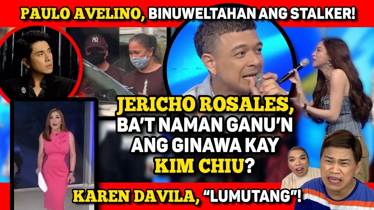 JERICHO, NAGPALIWANAG SA VIRAL VID! 🔴 KAREN DAVILA, NALUTANG! 🔴 PAULO, BUMWELTA SA FAN!