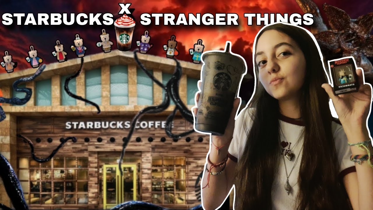 PROBANDO LA NUEVA COLABORACION DE STARBUCKS X STRANGER THINGS